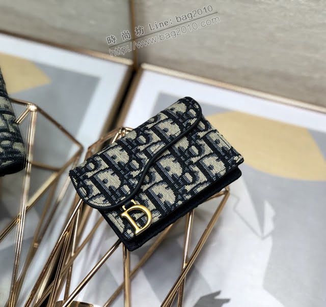 Dior女包 迪奧Saddle小卡包名片夾  dfk1680